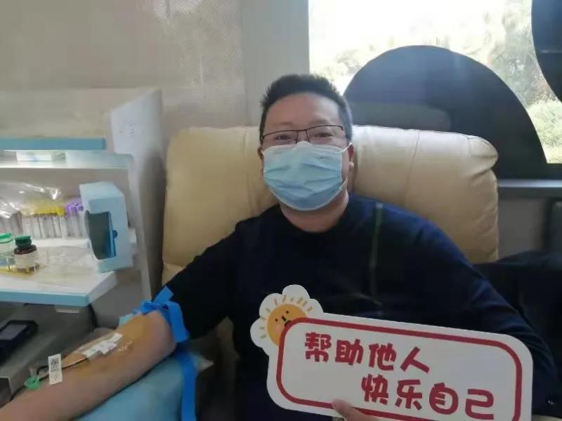 南格尔献血志愿者无偿献血